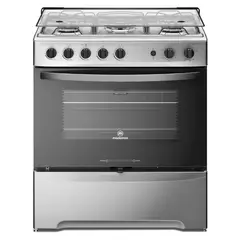 MADEMSA - Cocina 5 Quemadores Horno De 85.56 Lt Con Grill Gas Licuado M 920 T