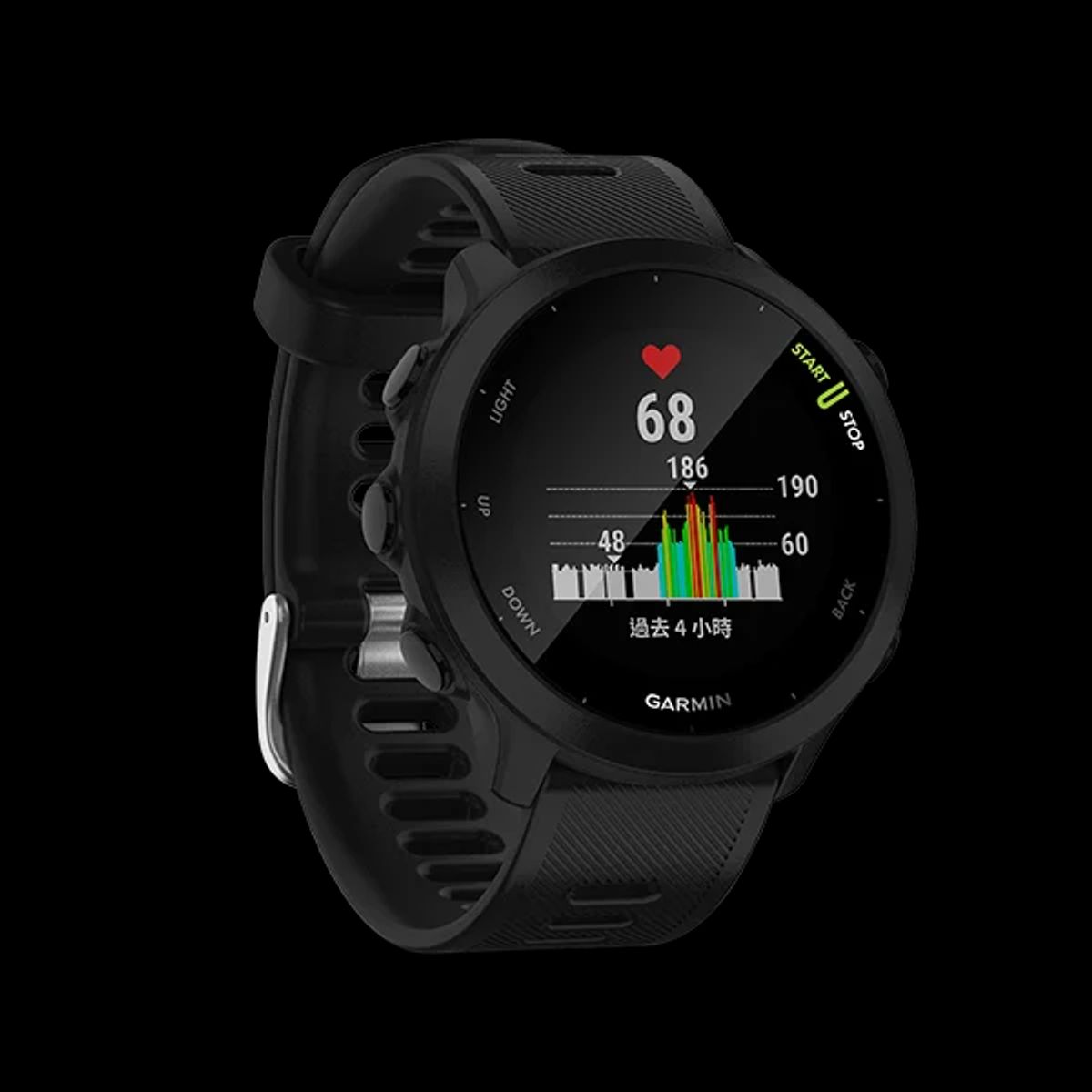 GARMIN - Smartwatch Garmin Forerunner 55 GPS 42 mm Negro