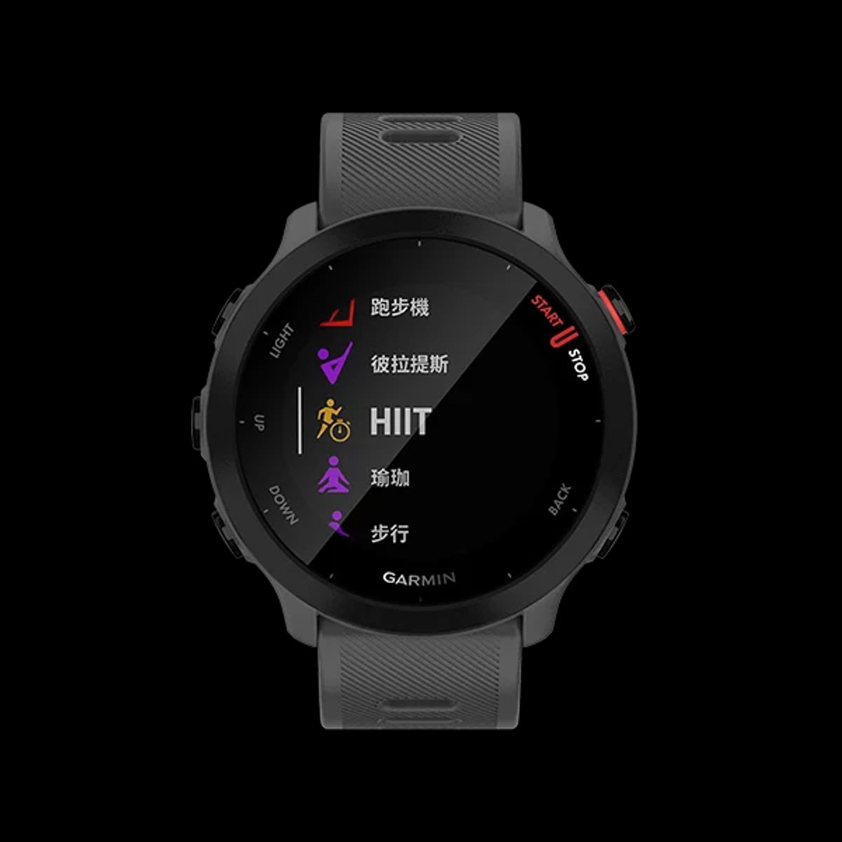 GARMIN - Smartwatch Garmin Forerunner 55 GPS 42 mm Gris