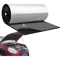 AMBM SHOP - Lamina Goma Aislamiento 5mm Sonido Termico Puertas Absorción Autoadhesivo 1 m × 1 m