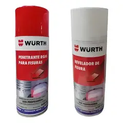 WURTH - Pack Revelador Y Penetrante De Fisuras 400ml