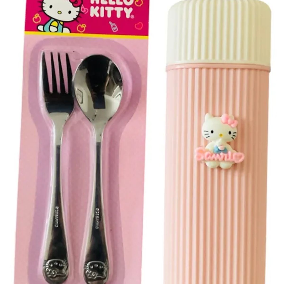 SANRIO - Set Cubiertos Hello Kitty Más Estuche
