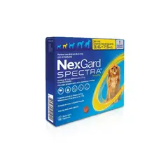 NEXGARD - Spectra Perros 3,6-7,5 kg 1 Comprimido Masticable