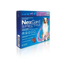 NEXGARD - Spectra Perros 15,1-30 kg 1 Comprimido Masticable