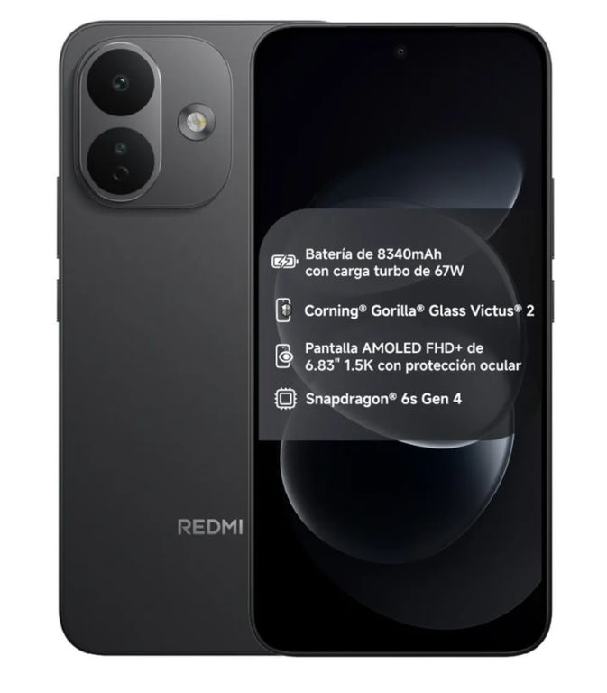 Redmi Note 17 Pro 5G 256GB - Negro