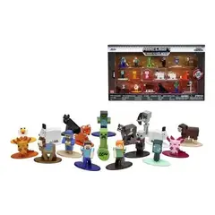 JADA TOYS - Figuras De Acción Jada Minecraft Nano Metalfigs Pack 20 5-7 Años