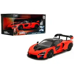 JADA TOYS - Auto Coleccionable Mclaren Senna 132 Jada Rojo Con Puertas Abiertas
