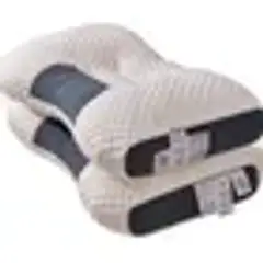 GENERICO - Almohada Ortopédica Cervical Funda Lavables 2 unidades