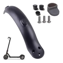 NEBLISUR - Kit Tapabarro Trasero+sujetador Scooter Compatible Con M365 Negro