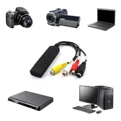 GENERICO - Capturadora de Video USB para Juegos y Edición de Video