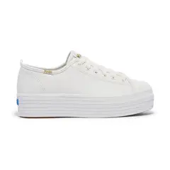 KEDS - Zapatillas Mujer Triple Up Leather Blanca