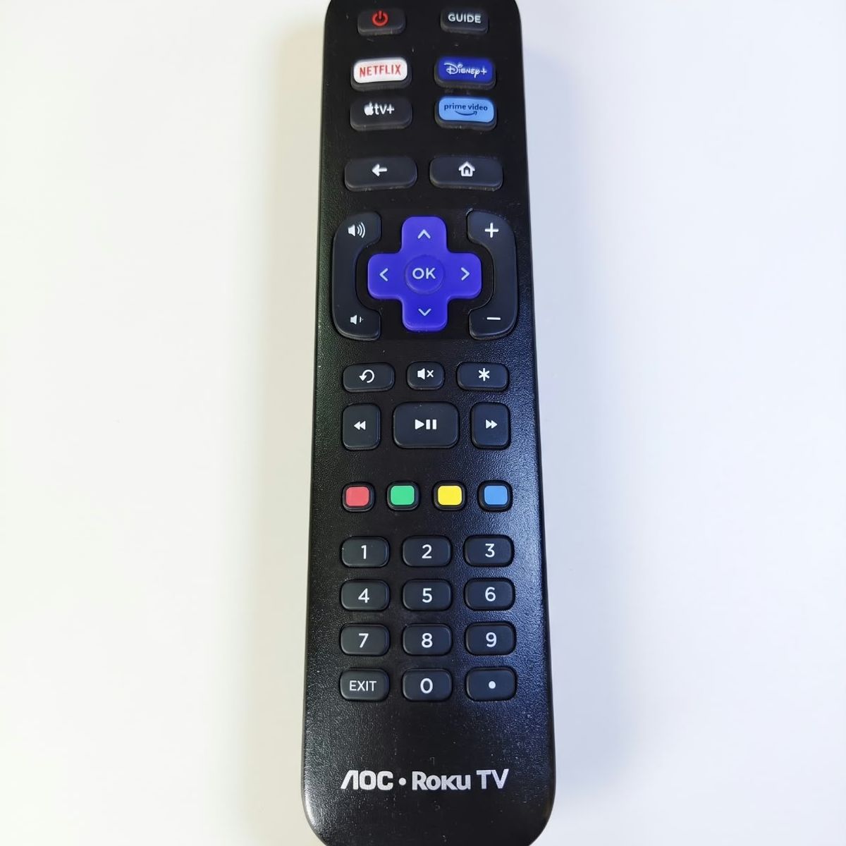 AOC - control remoto de smart tv aoc roku tv fotos reales nuevo