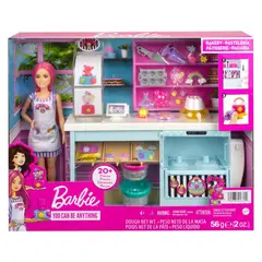 BARBIE - Muñeca Set de Repostería Para Decorar