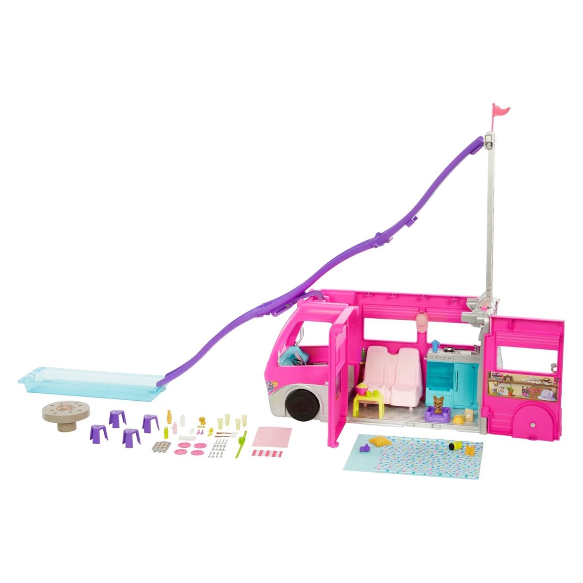 BARBIE - Auto Cámper de Los Sueños Barbie