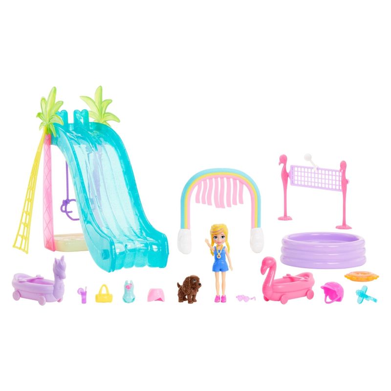 POLLY POCKET - Muñeca Parque Acuatico De Deportes Polly Pocket