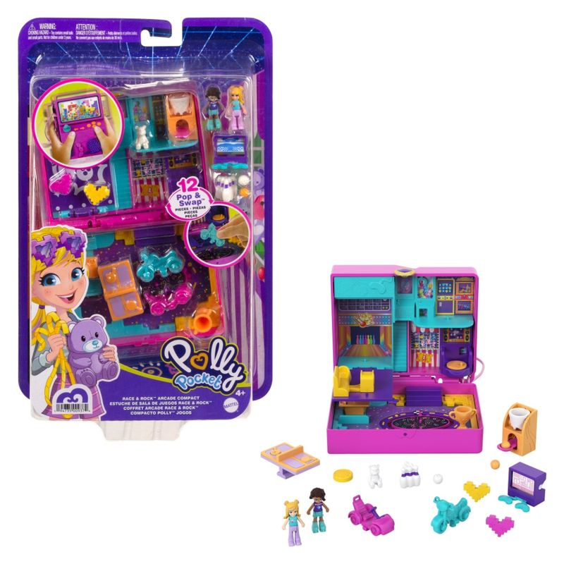 Polly Pocket - Polly Pock Muñeca Estuche De Nutria