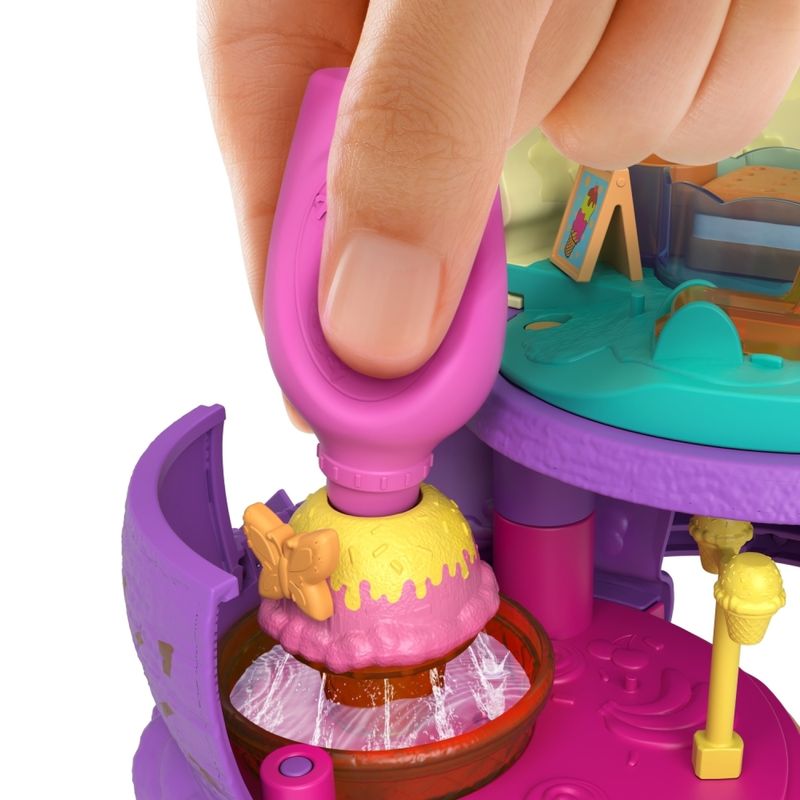 POLLY POCKET - Muñeca Mundos De Sorpresas Helado Polly Pocket