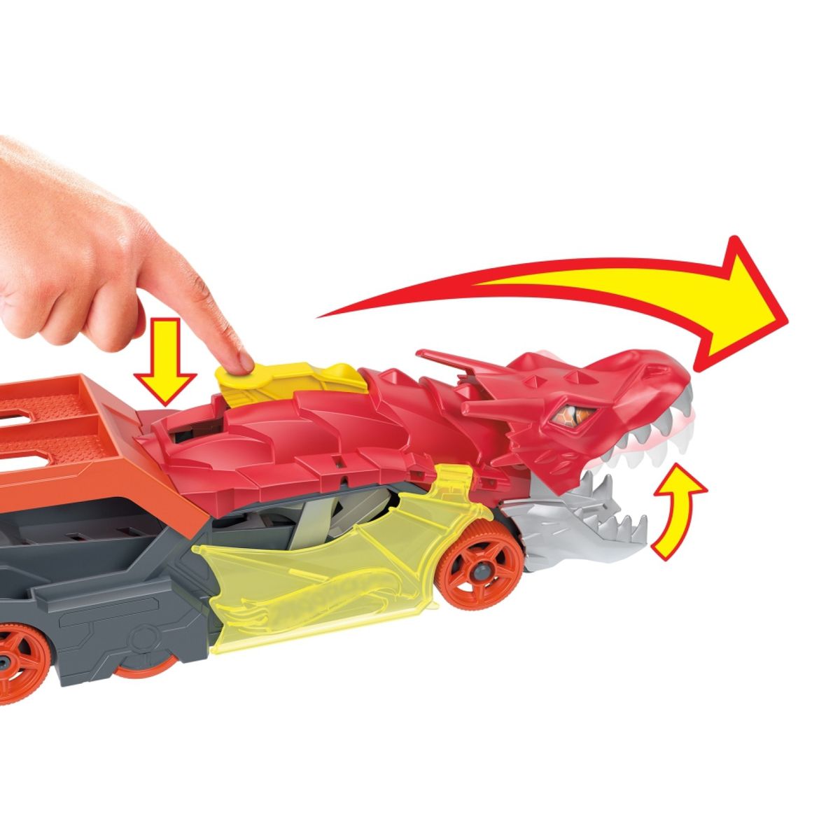 HOT WHEELS - Pista De Auto Remolque De Dragón Hot Wheels