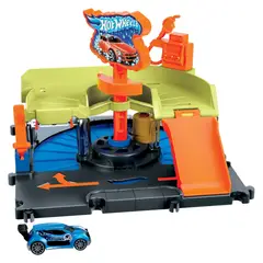 HOT WHEELS - Pista De Auto Autolavado De La Ciudad
