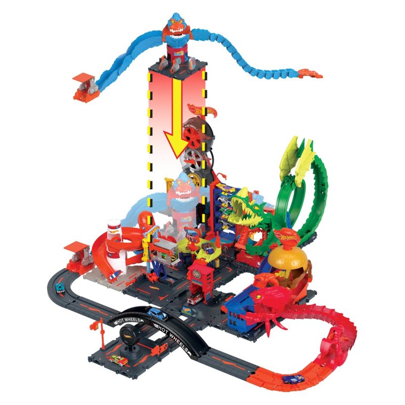 HOT WHEELS - Pista De Auto Némesis Gorila Hot Wheels