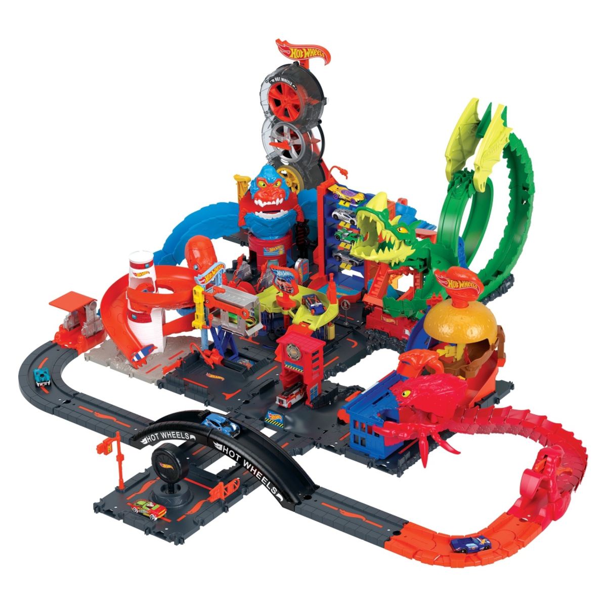 HOT WHEELS - Pista De Auto Némesis Gorila Hot Wheels