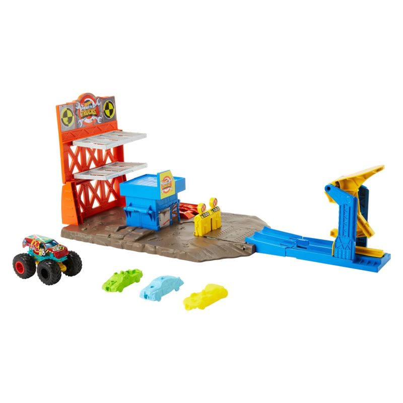 HOT WHEELS - Pista De Auto  Estación De Explosiones Hot Wheels