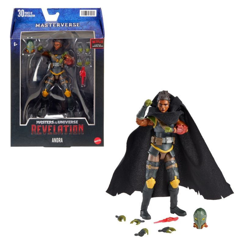 MASTERS OF THE UNIVERSE - Motu Figura De Acción Andra Masters Of The Universe