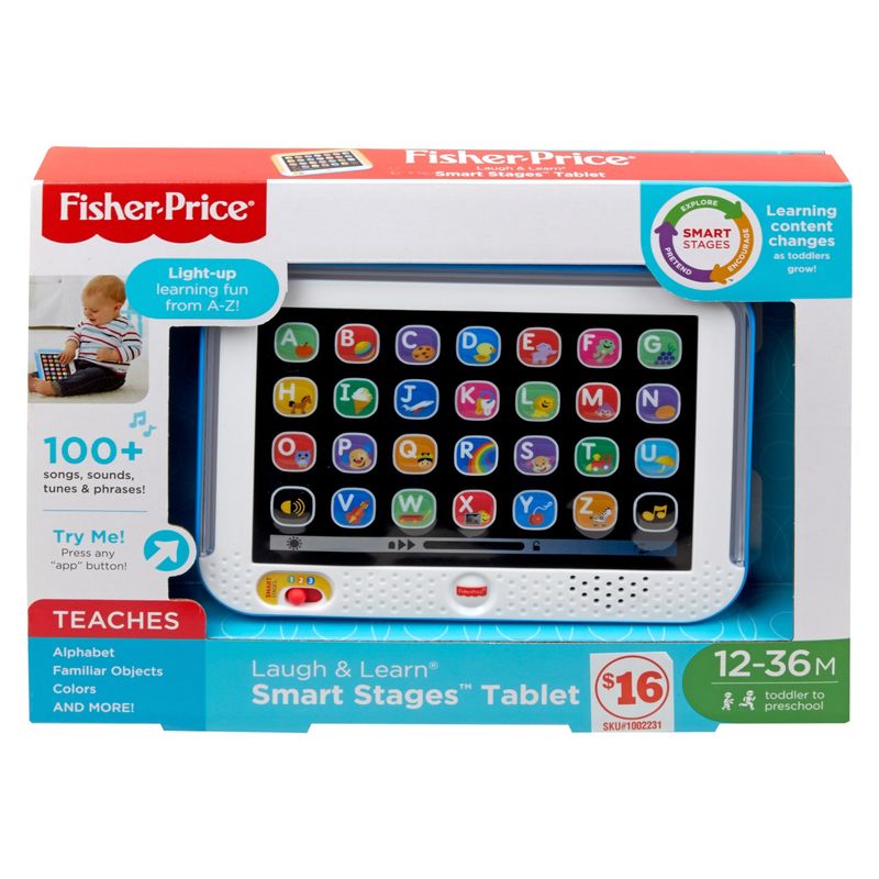 FISHER PRICE - Fisher Price Jueguete De Bebé Tablet De Aprendizaje Azul