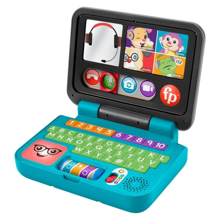 FISHER PRICE Jueguete de Bebé Mi Primer Laptop de Aprendizaje