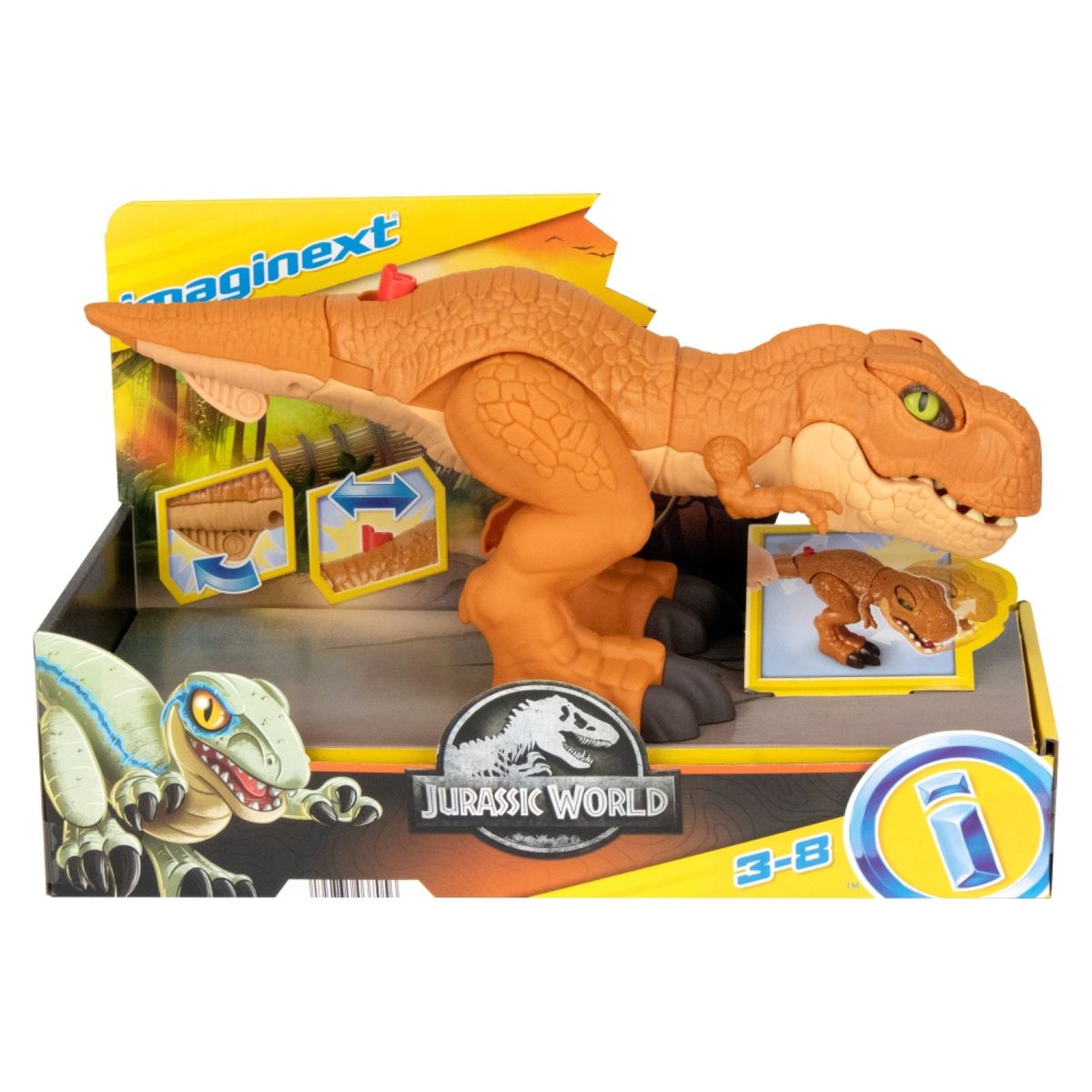 IMAGINEXT - T-Rex Acción De Combate Imaginext