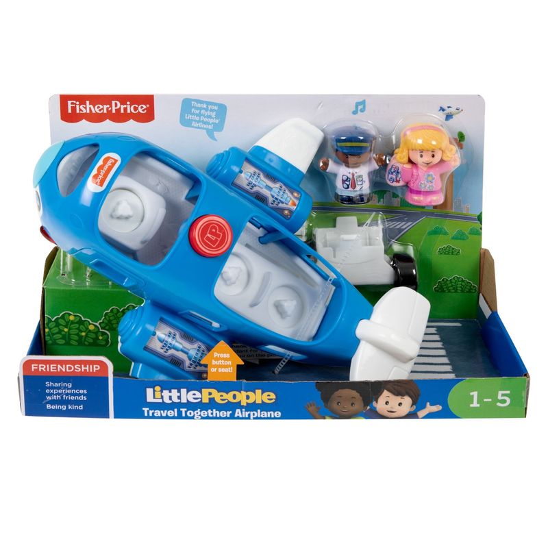 FISHER PRICE - Jueguete De Bebé Avion Viajemos Juntos Fisher Price