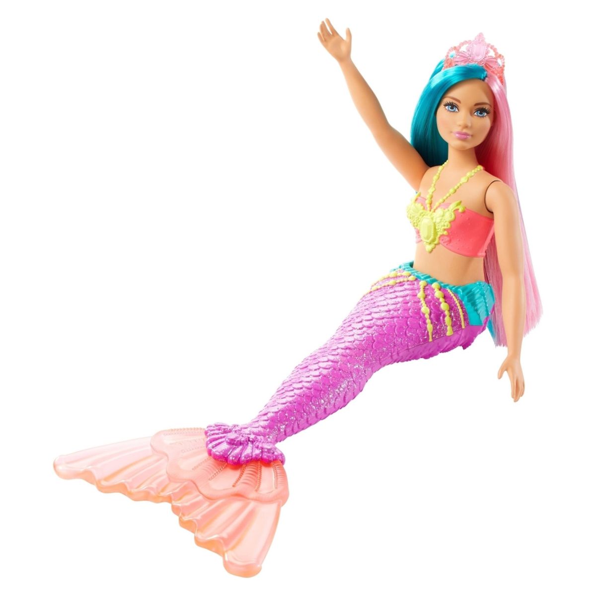 BARBIE - Barbie Muñeca Sirena Morada