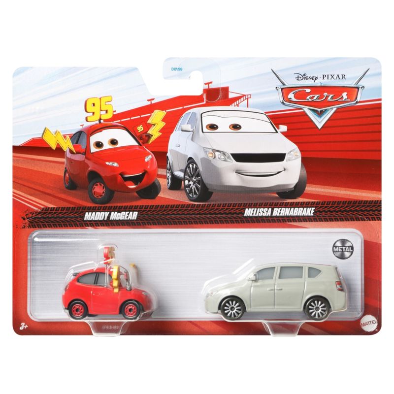 DISNEY - Disney Pixar Vehículo Maddy Mcgear y Papá 2 Pack