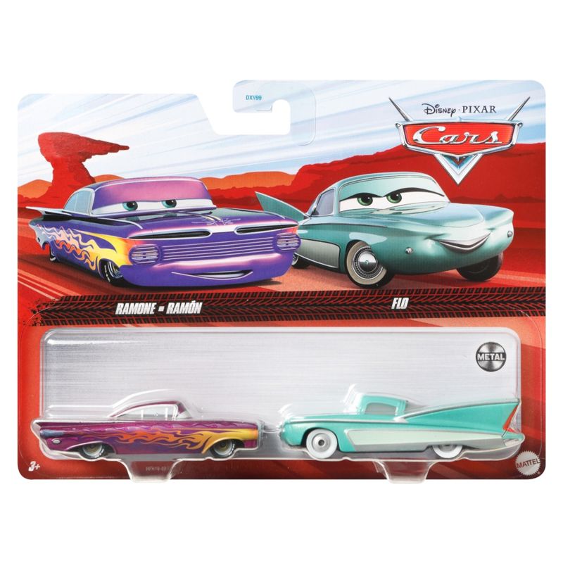 DISNEY - Disney Pixar Vehículo Ramón y Flo 2 Pack