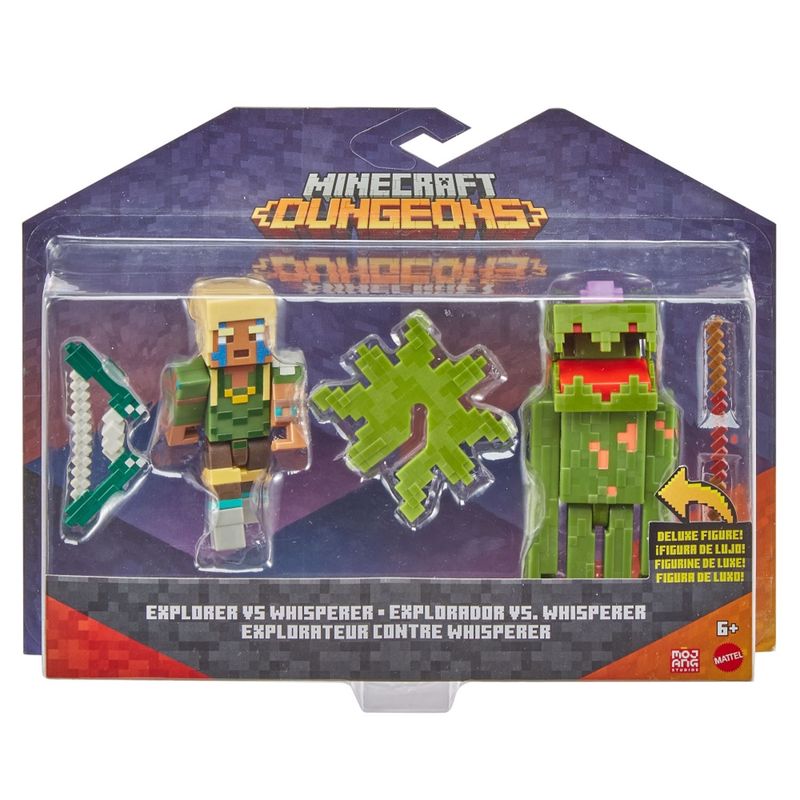 MINECRAFT - Minecraft Figura de Acción Explorer And Whisperer