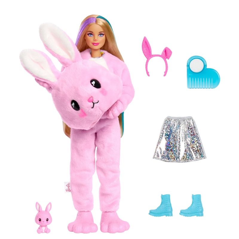 BARBIE - Barbie Muñeca Cutie Reveal conejito
