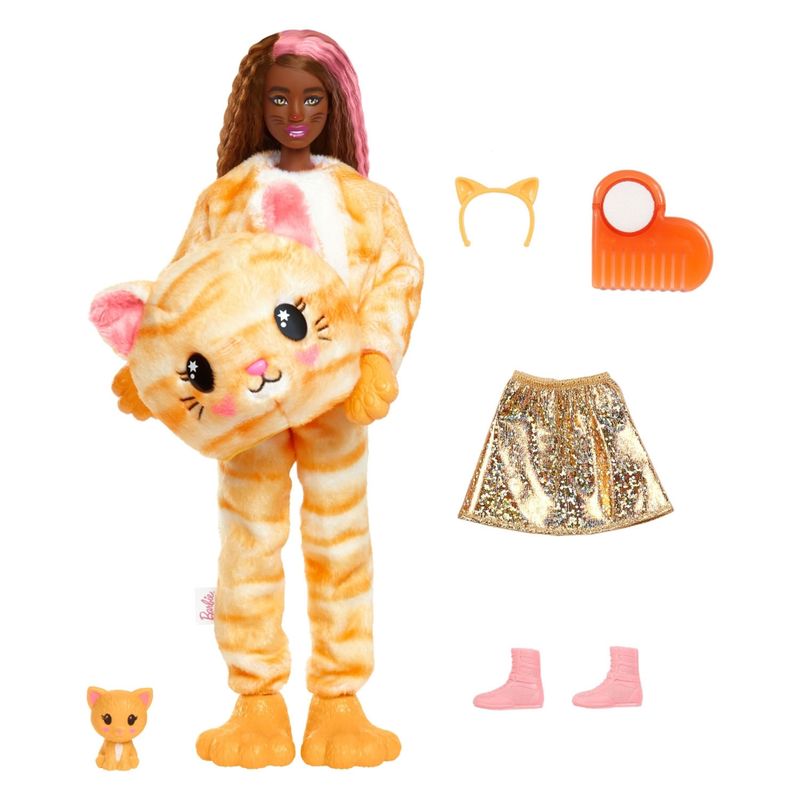 BARBIE - Barbie Muñeca Cutie Reveal Gatito