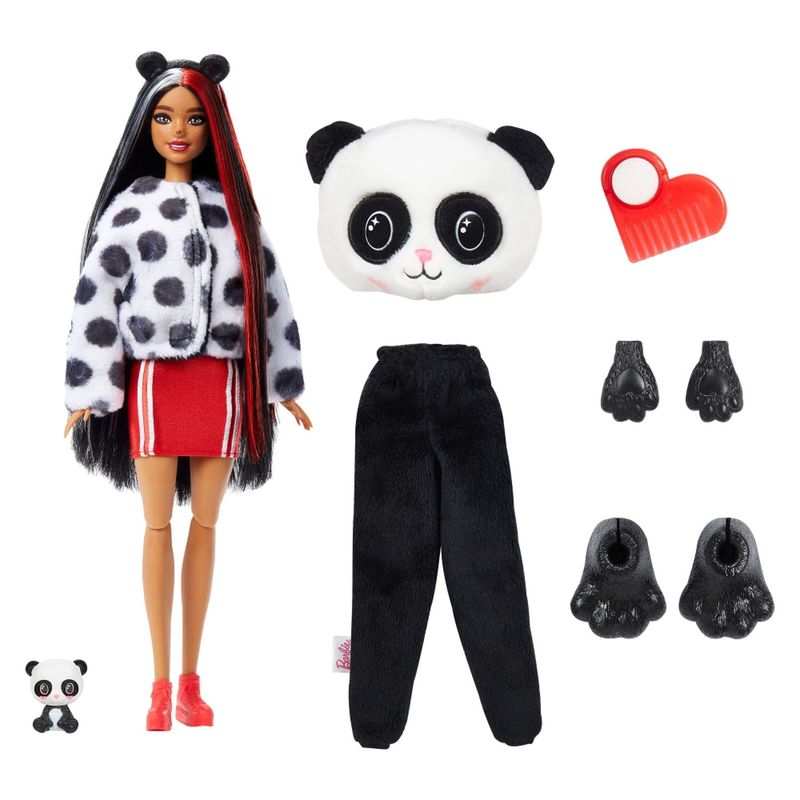 BARBIE - Barbie Muñeca Cutie Reveal Osito Panda