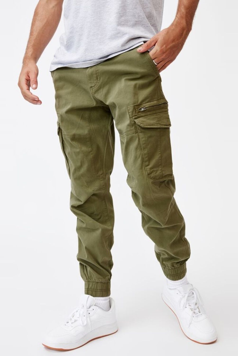 COTTON ON - Pantalon Jogger Cargo Hombre Cotton On