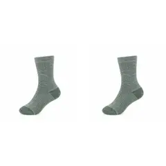 PRO OUTDOOR - Pack 2 Pares Calcetines Térmicos Verde Trekking