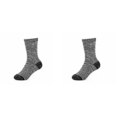 PRO OUTDOOR - Pack 2 Pares Calcetines Térmicos Gris Trekking