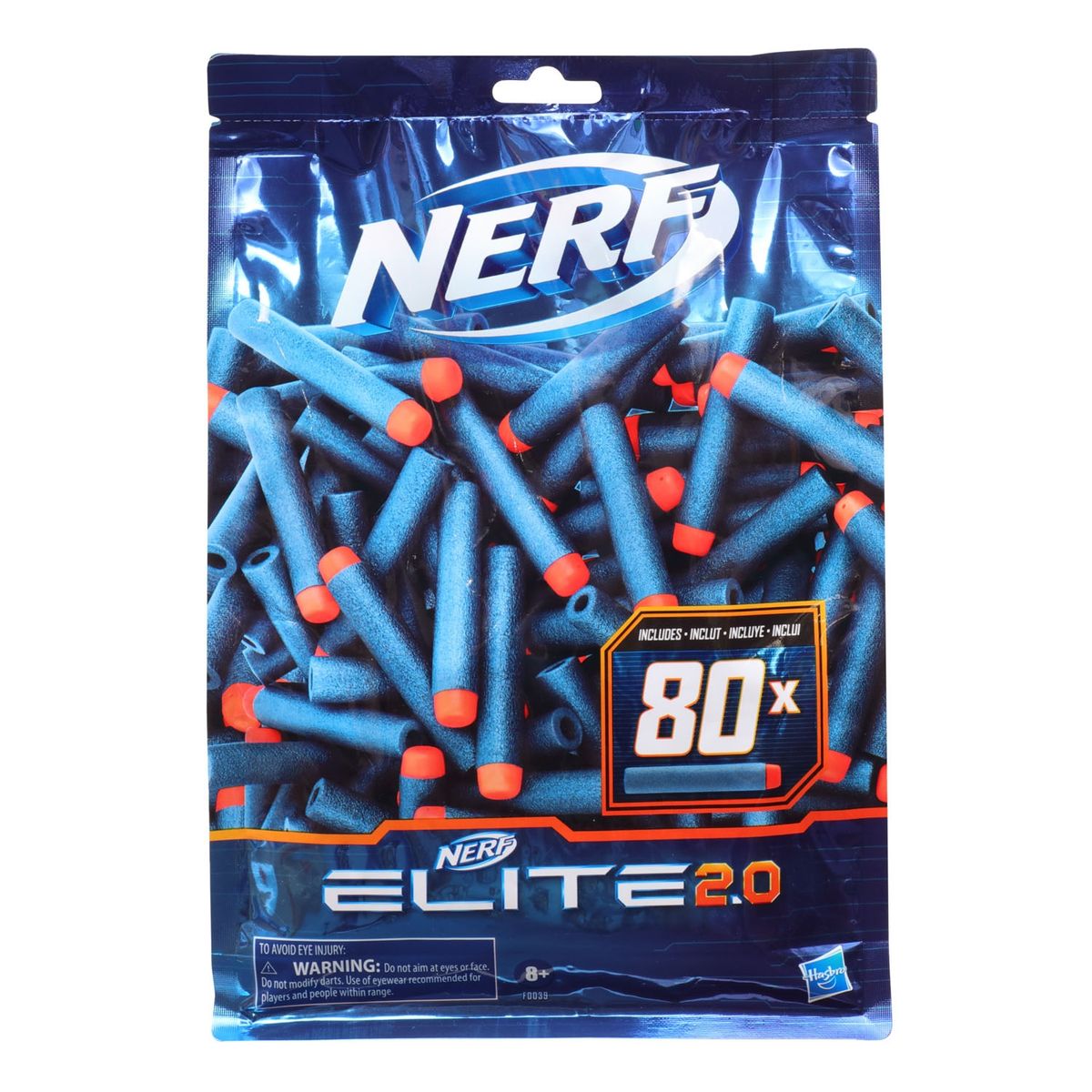NERF - Lanzador Elite 2.0 Pack 80 Dardos Nerf