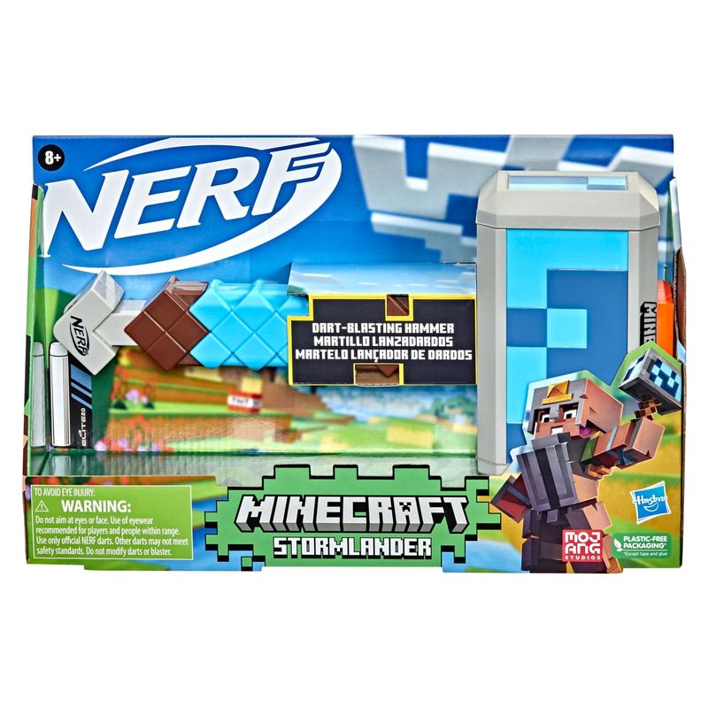 NERF - Lanzador Minecraft Shilling Nerf