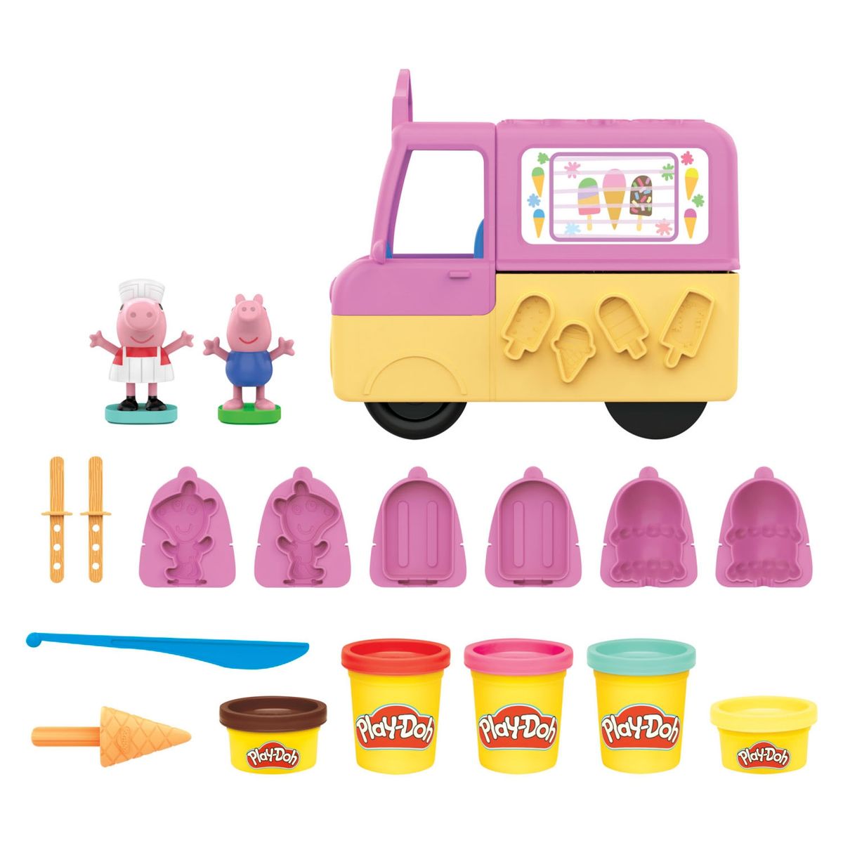 PLAY DOH - Peppa Pig Camión De Helados Play Doh