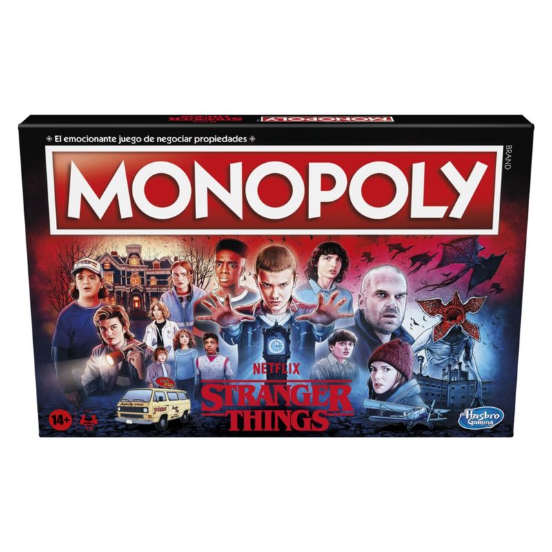MONOPOLY - Juego De Mesa Monopoly Stranger Things