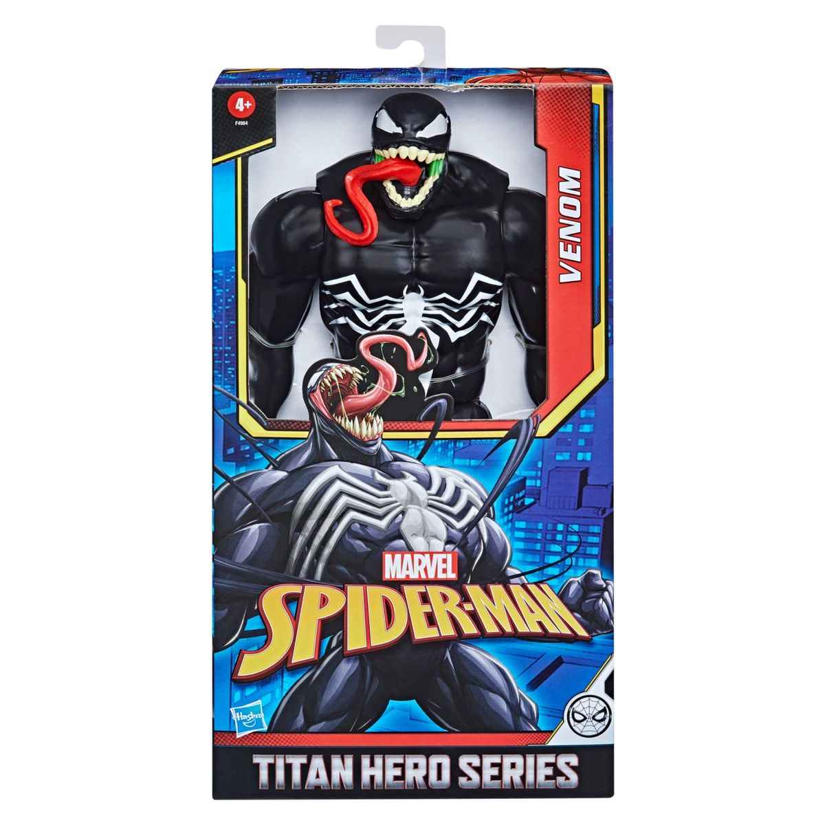 MARVEL - Spider-Man: Titan Hero Series - Figura De Lujo De Venom De 30 Cm Marvel