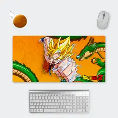 GENERICO - Mousepad XL 60x30 cm - Dragon Ball Z Goku Super Saiyajin
