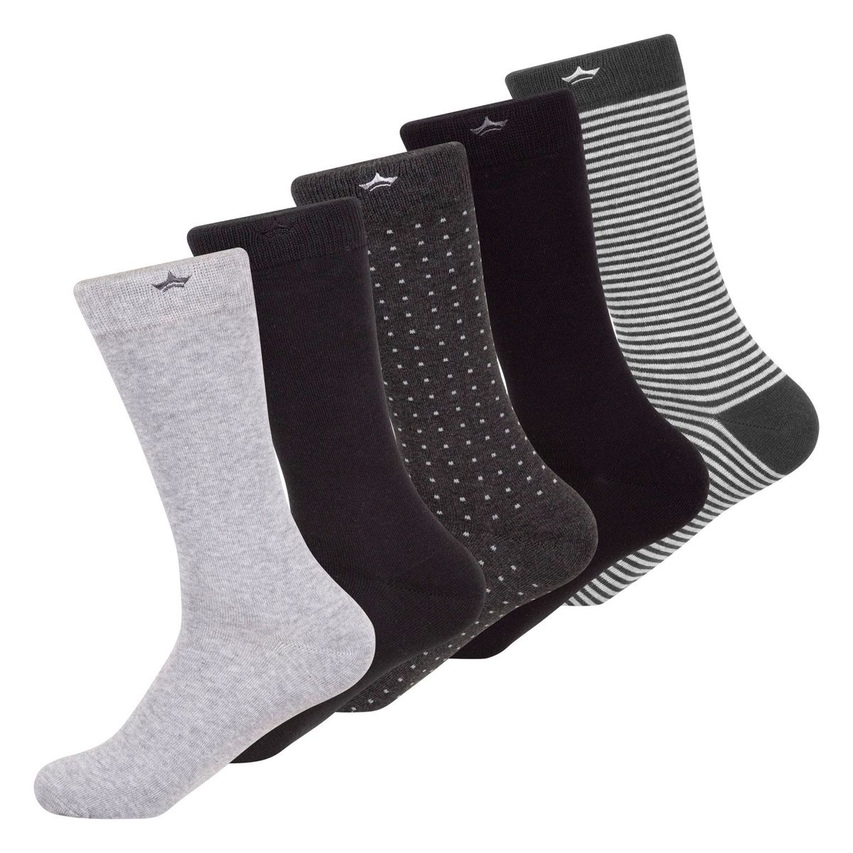 PALMERS - Pack de 5 Calcetines Casuales Algodón Hombre Palmers