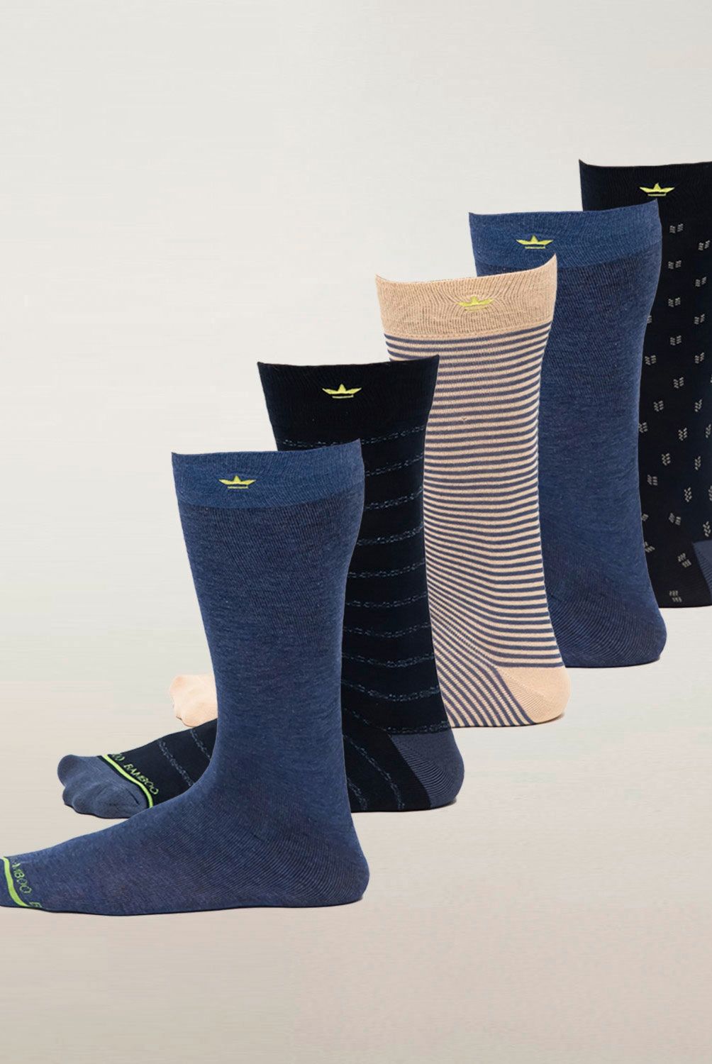 PALMERS - Calcetines Casuales Pack de 5 Bambu Hombre Palmers