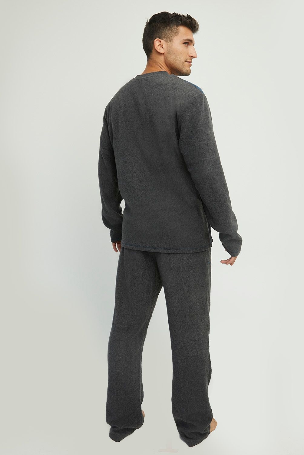PALMERS - Pijama Largo Micropolar Hombre Palmers